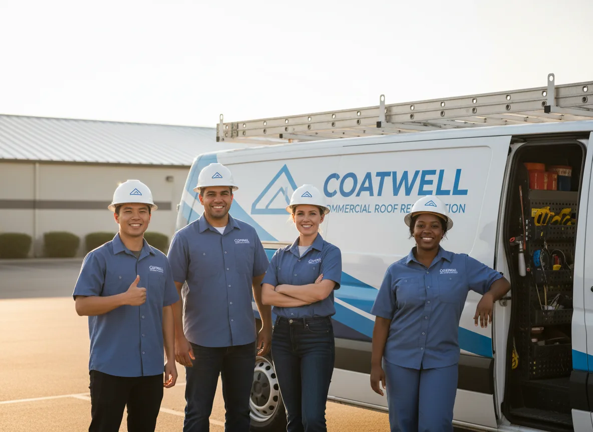 Commercial roof coating company in Milton, NH